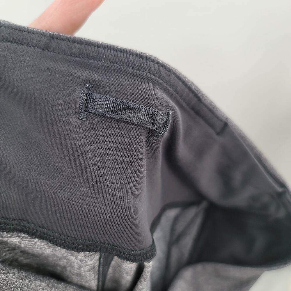 Lululemon Pace Rival Crop *22" Size 6 Heathered Black / Black - Picture 7 of 13